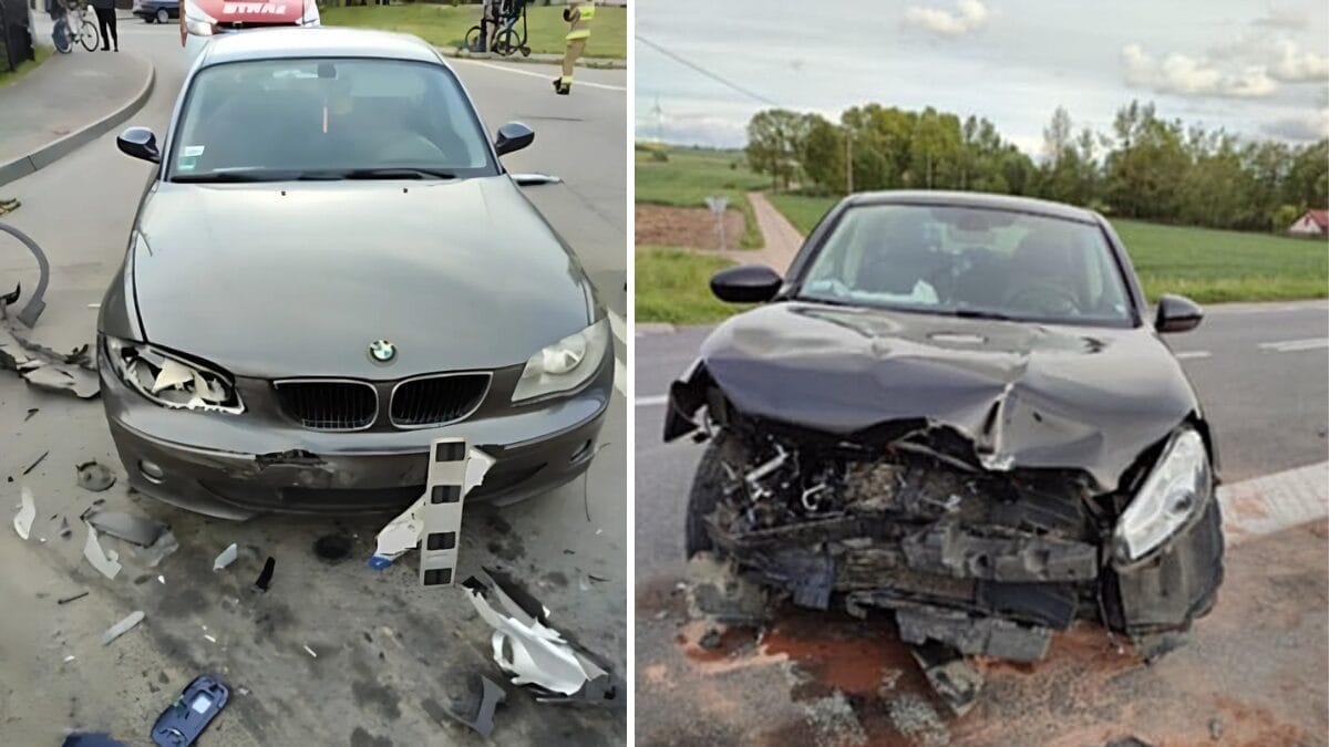 Wypadek Na Trasie Ostróda–Lubawa