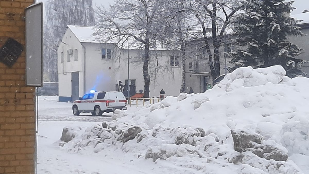 Interwencja Straży Na Terenie Wagon Service Ostróda